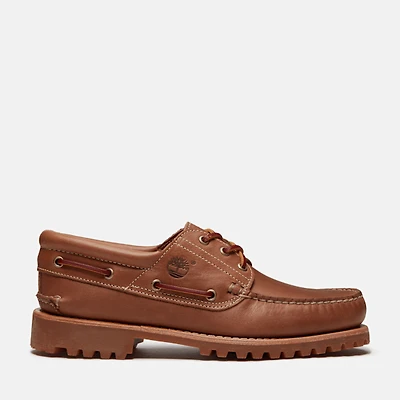 Men's Timberland® Authentic 3-Eye Lug Handsewn Boat Shoe