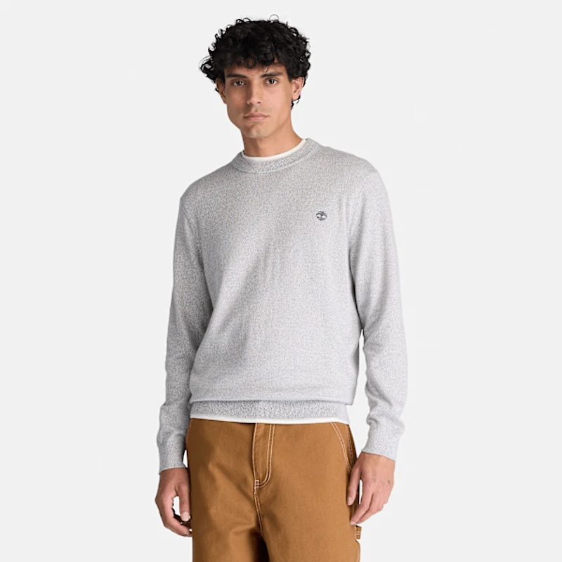Men's Williams River Cotton Crewneck Sweater