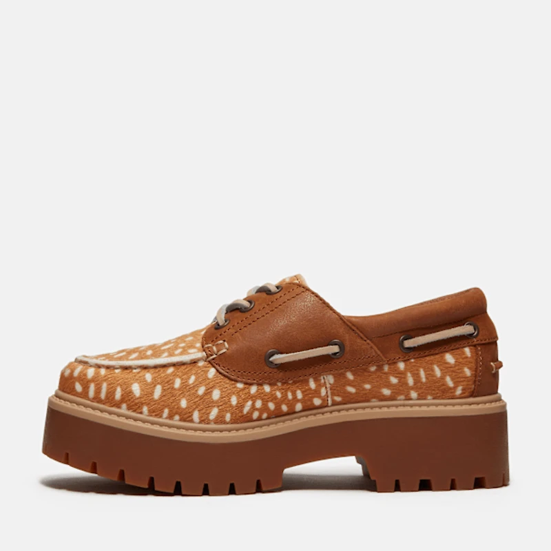 Women's Stone Street Platform Boat Shoe
