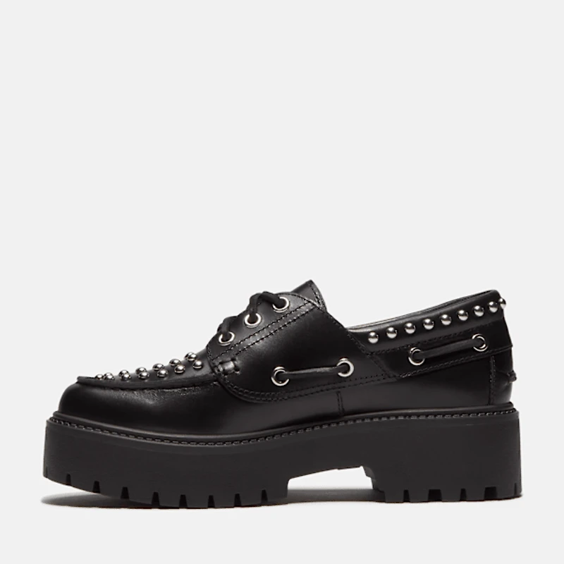Women's Stone Street Platform Boat Shoe