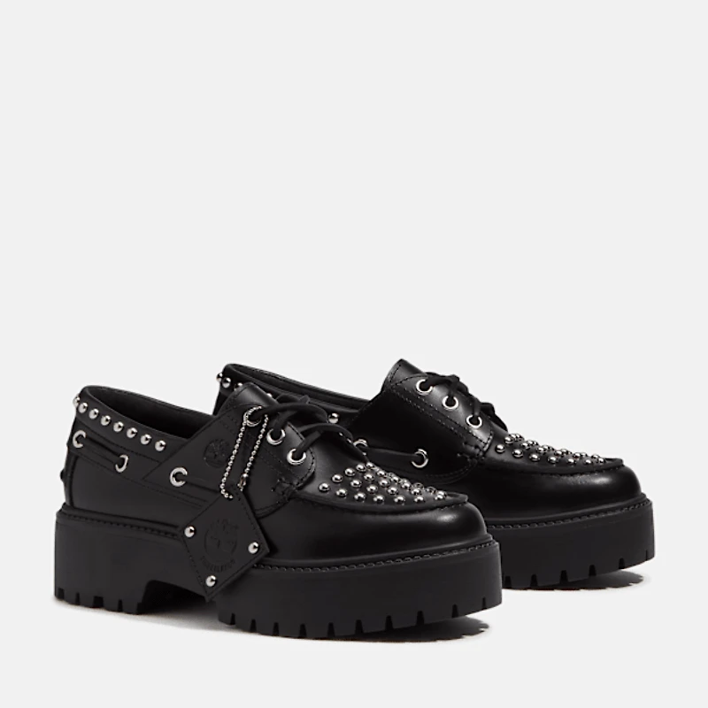 Women's Stone Street Platform Boat Shoe