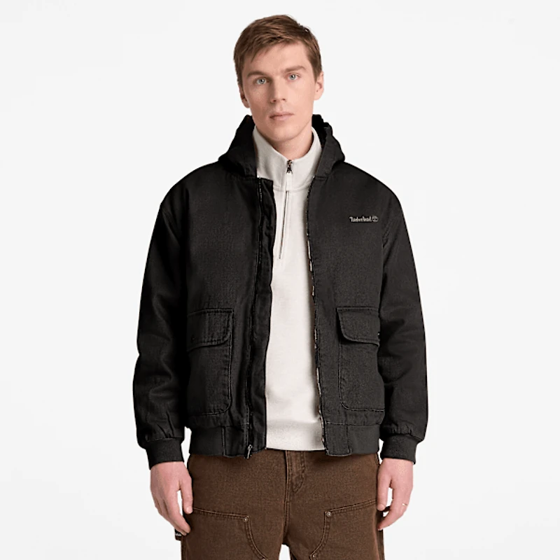 Men's Insulated Canvas Bomber