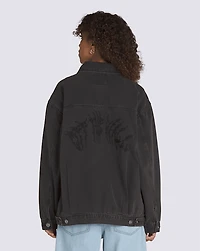 Graffiti Pitstop Denim Jacket