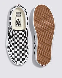 Customs Classic Slip-On Checkerboard Wide Shoe