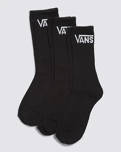 Kids Classic Crew Socks 3-Pack