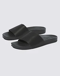 Womens Decon Leather Slide-On Sandal