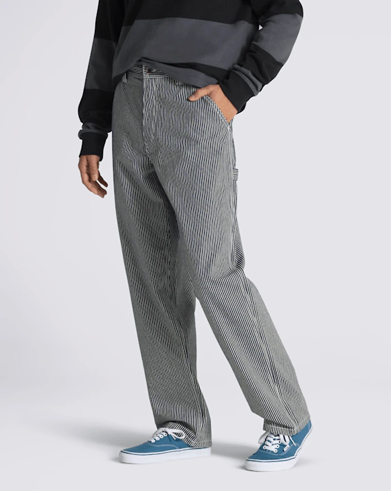 Drill Chore Carpenter Loose Pants
