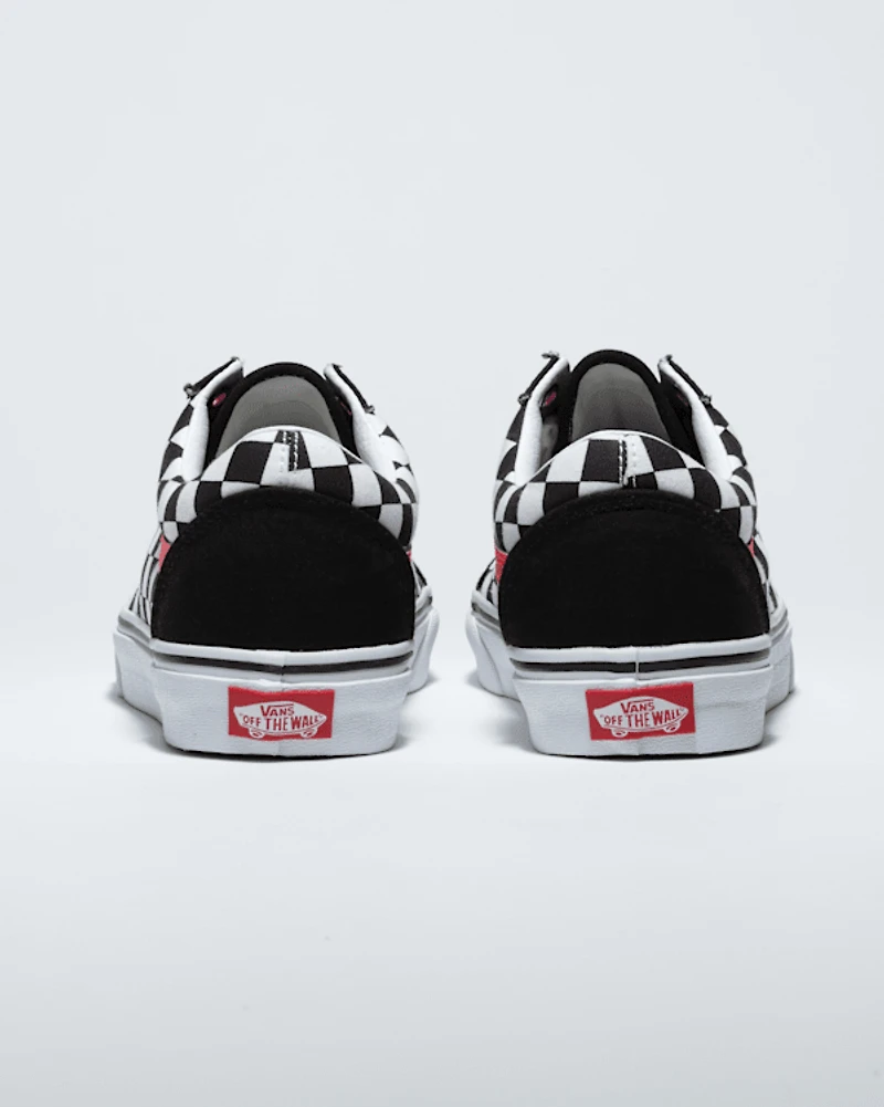 Customs Old Skool Checkerboard Wide Shoe