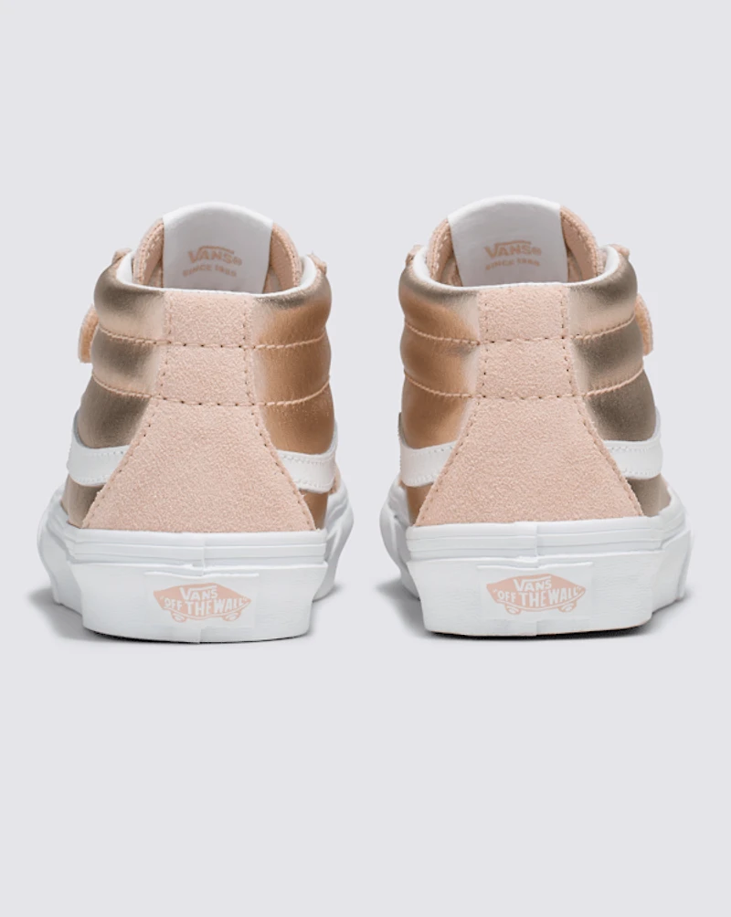 Little Kids Sk8-Mid Reissue V Metallic Shoe