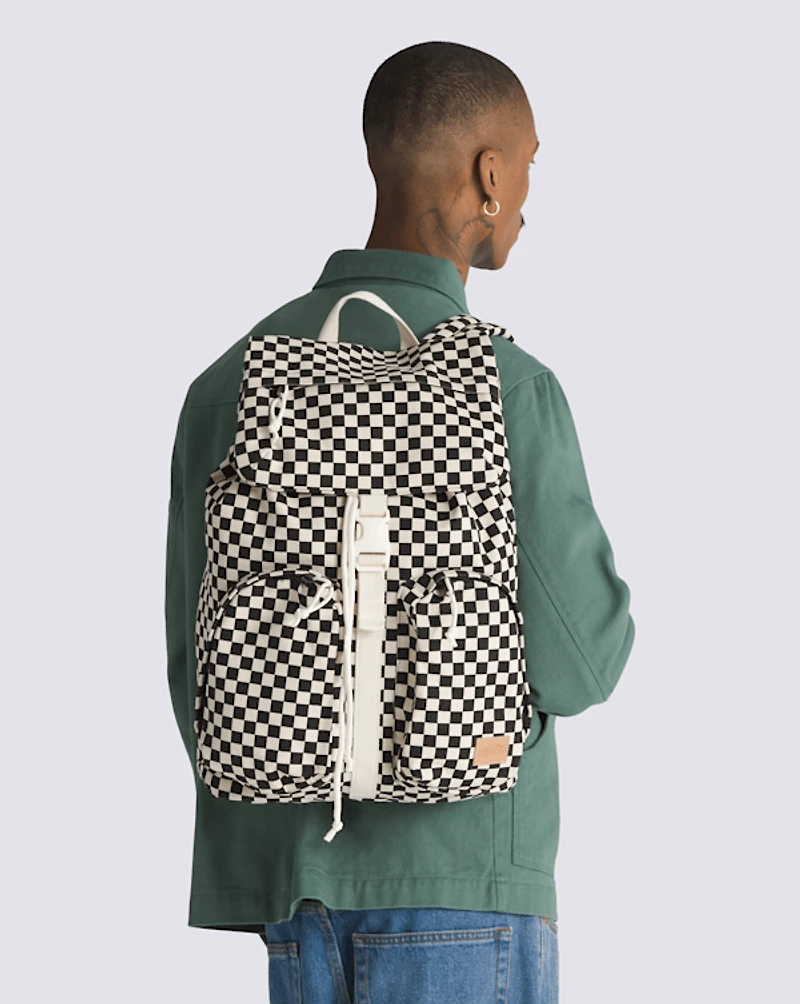 Field Trippin Rucksack Checkerboard Backpack