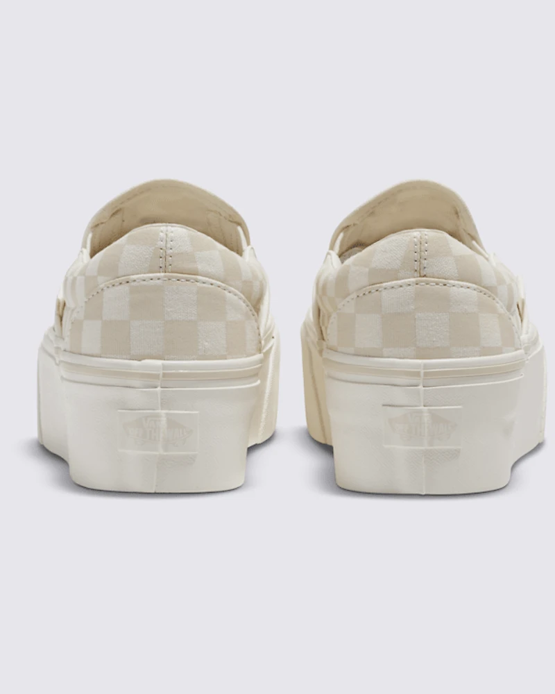 Classic Slip-On Checkerboard Stackform Shoe