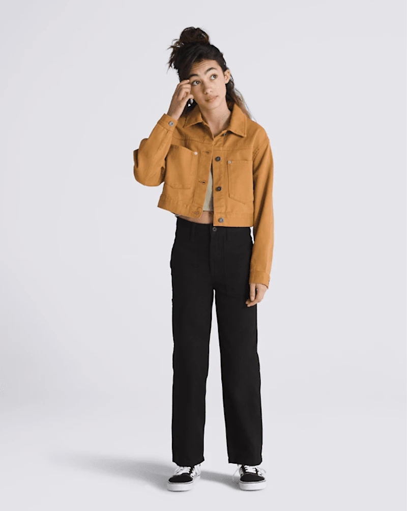 Kids Raynes Crop Trucker Jacket