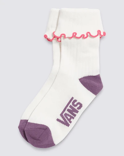 Ruston Ruffle Crew Socks