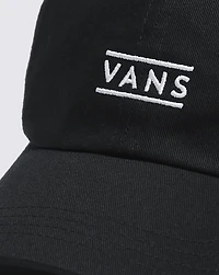 Half Box Curved Bill Jockey Hat