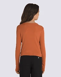 Kids Drew Rib Long Sleeve Top