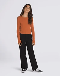 Kids Drew Rib Long Sleeve Top