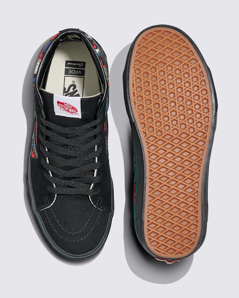 Customs Sk8-Hi Wide Halloween Shoe