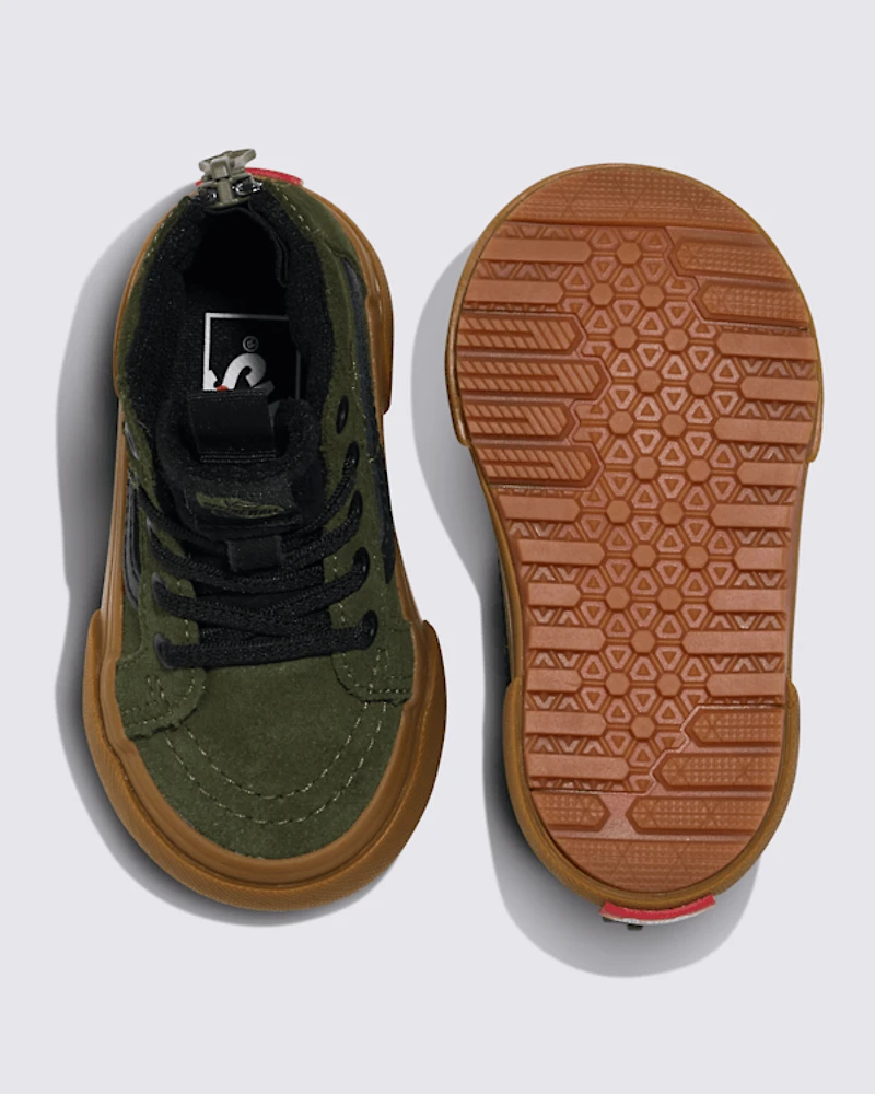 Toddler Sk8-Hi Zip Gum Shoe