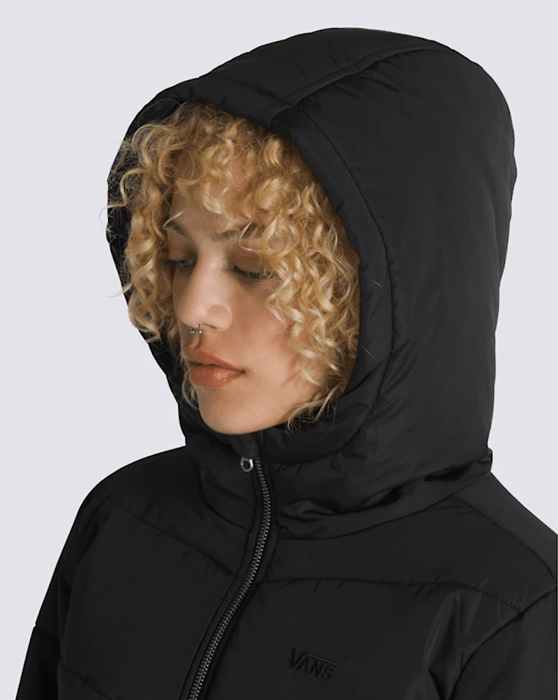 Foundry Crop Puff Hooded Jacket