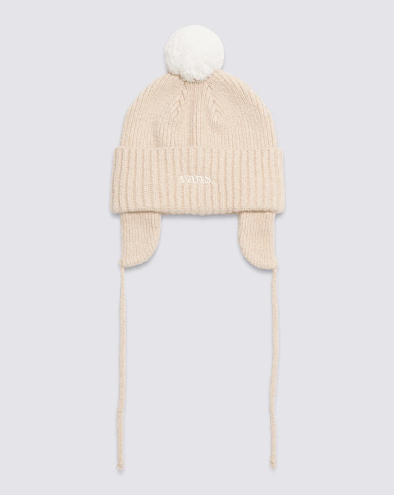 Vans 66 Earflap Pom Beanie