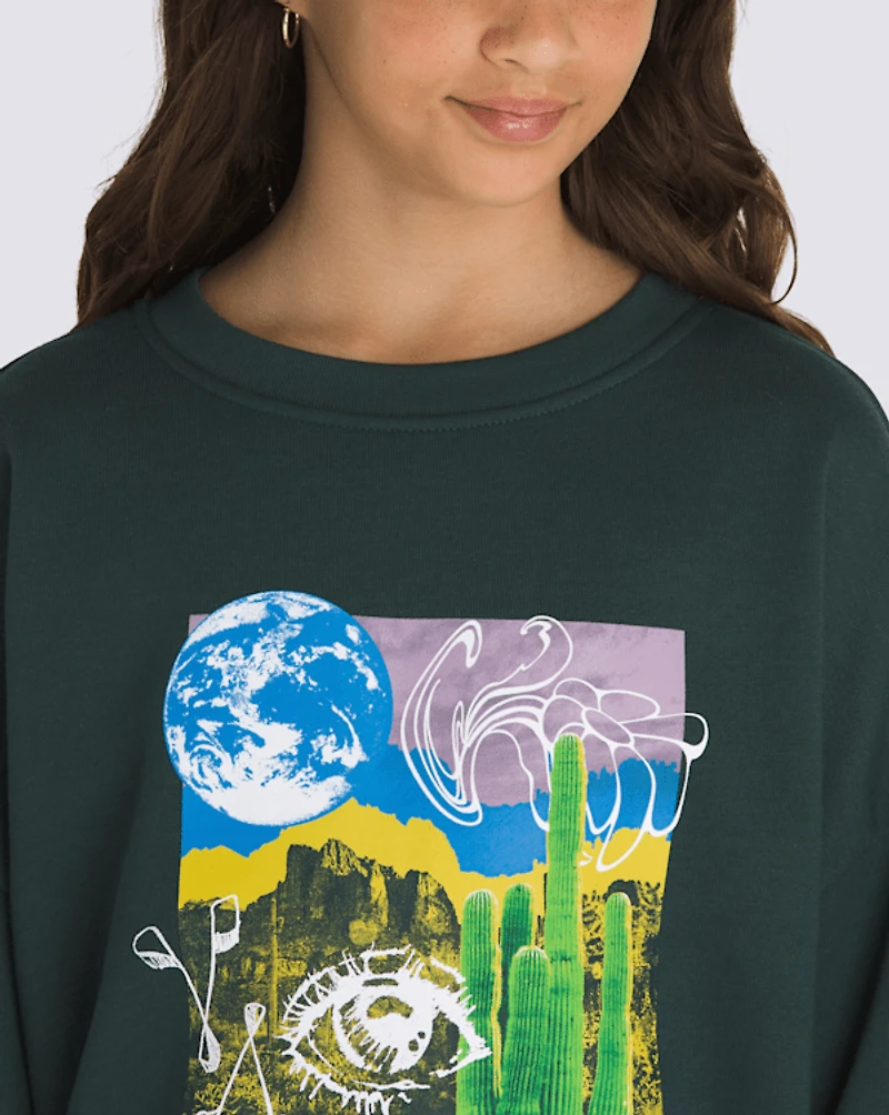 Kids Phoenix Loose Crew Sweatshirt