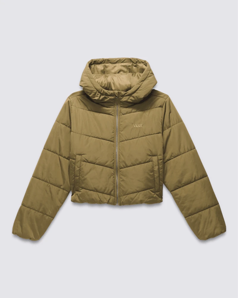 Foundry Crop Puff Hooded Jacket