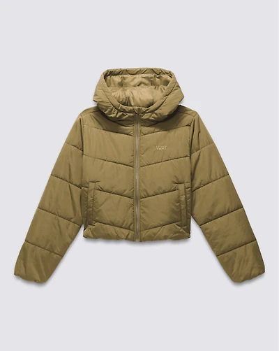 Foundry Crop Puff Hooded Jacket