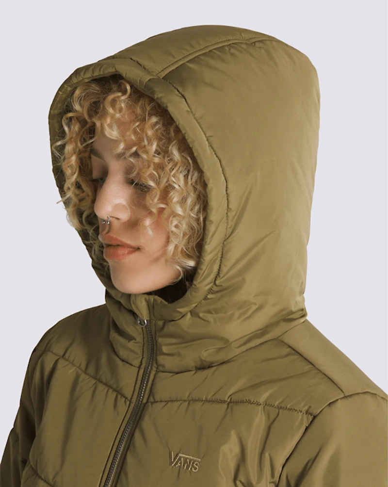 Foundry Crop Puff Hooded Jacket