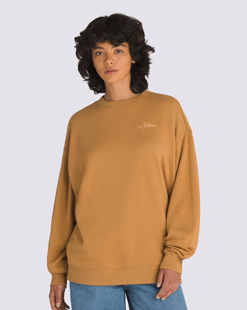 On The Move Oversized Crew Sweatshirt