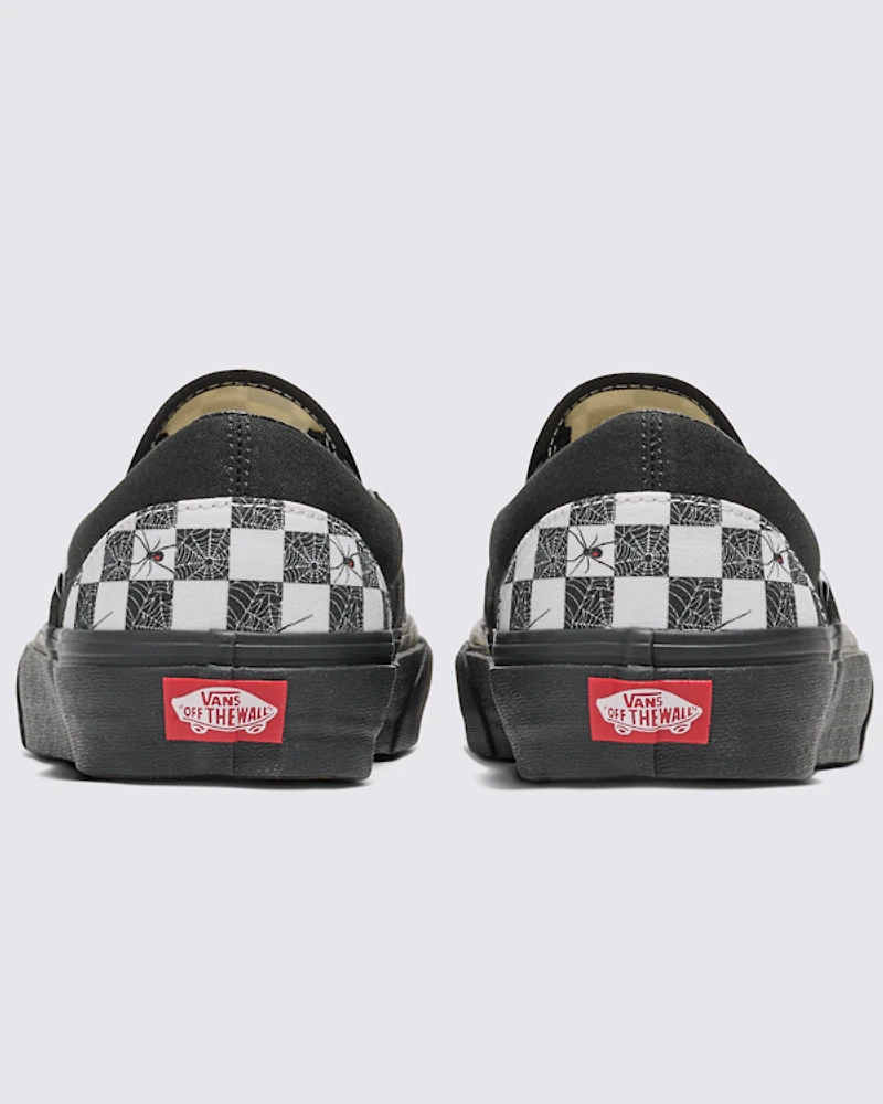 Customs Classic Slip-On Halloween Checkerboard Shoe
