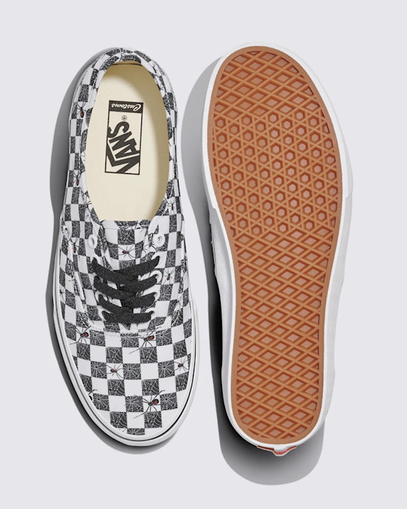 Customs Authentic Halloween Checkerboard Shoe