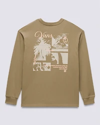 Sliced Oversized Long Sleeve T-Shirt