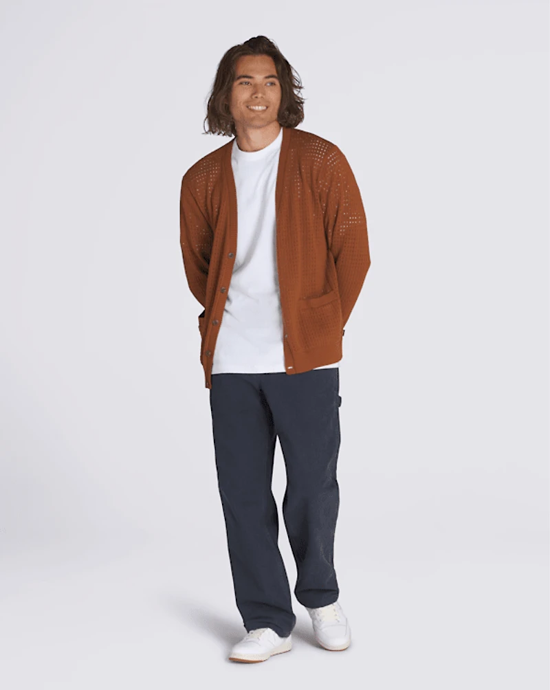 Griffin Pointelle Cardigan