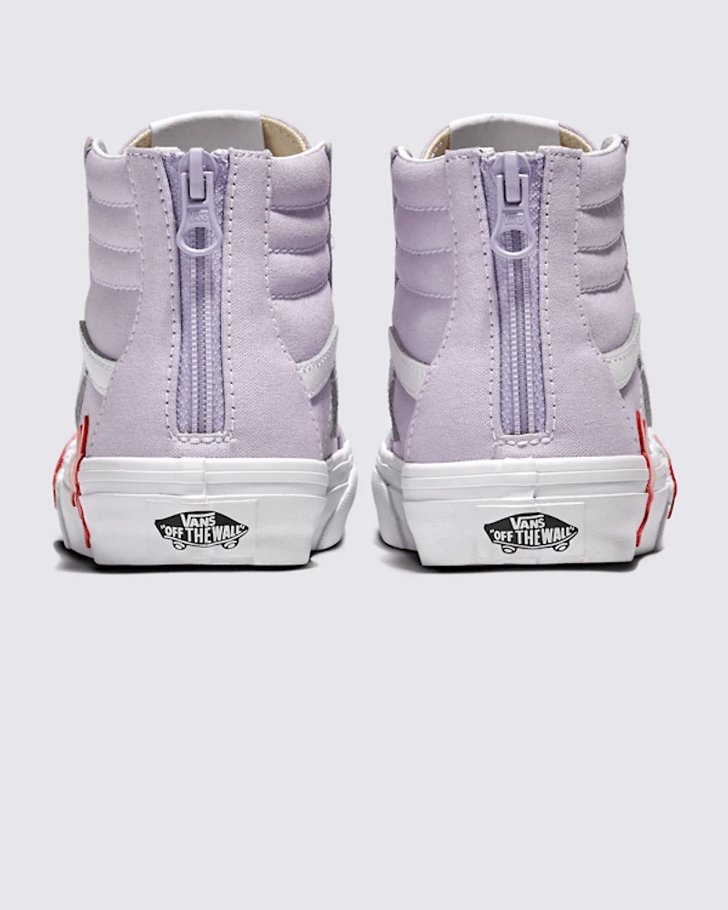 Little Kids Sk8-Hi-Zip Flower Shoe