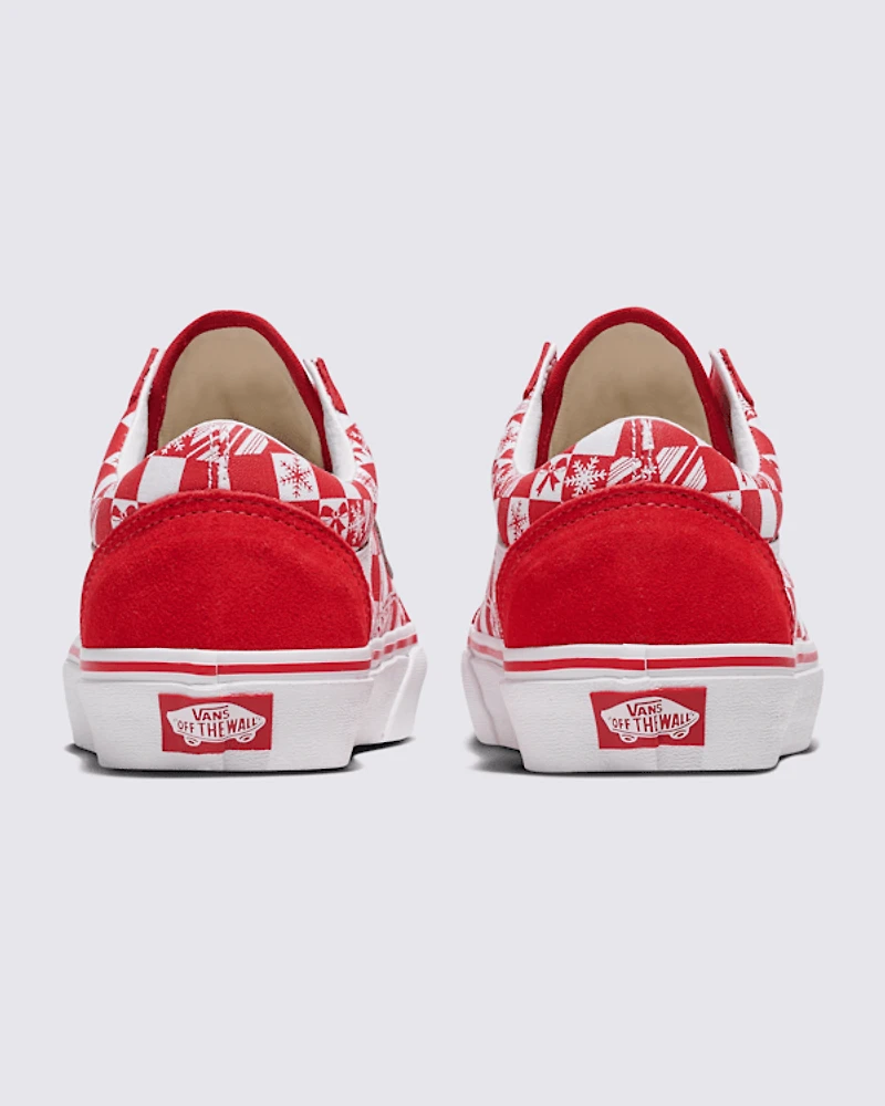 Customs Old Skool Holiday Checkerboard Shoe