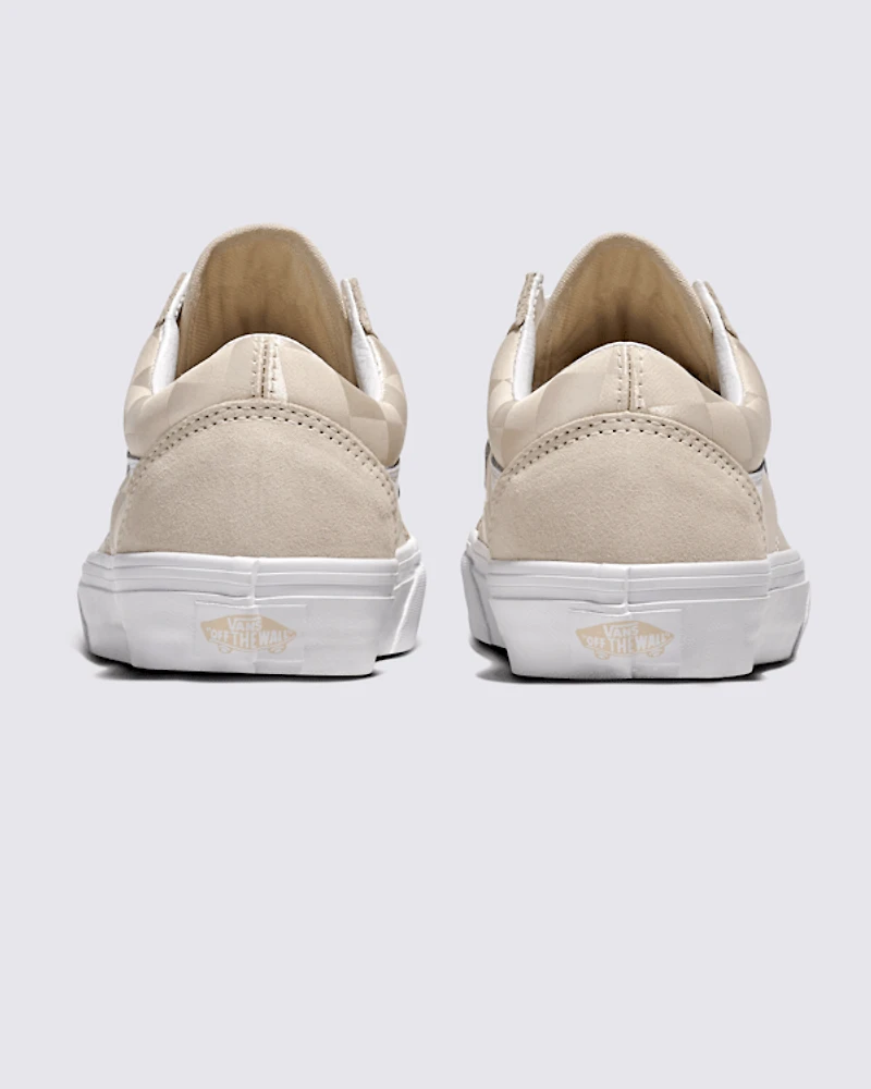 Old Skool Checkerboard Satin Shoe