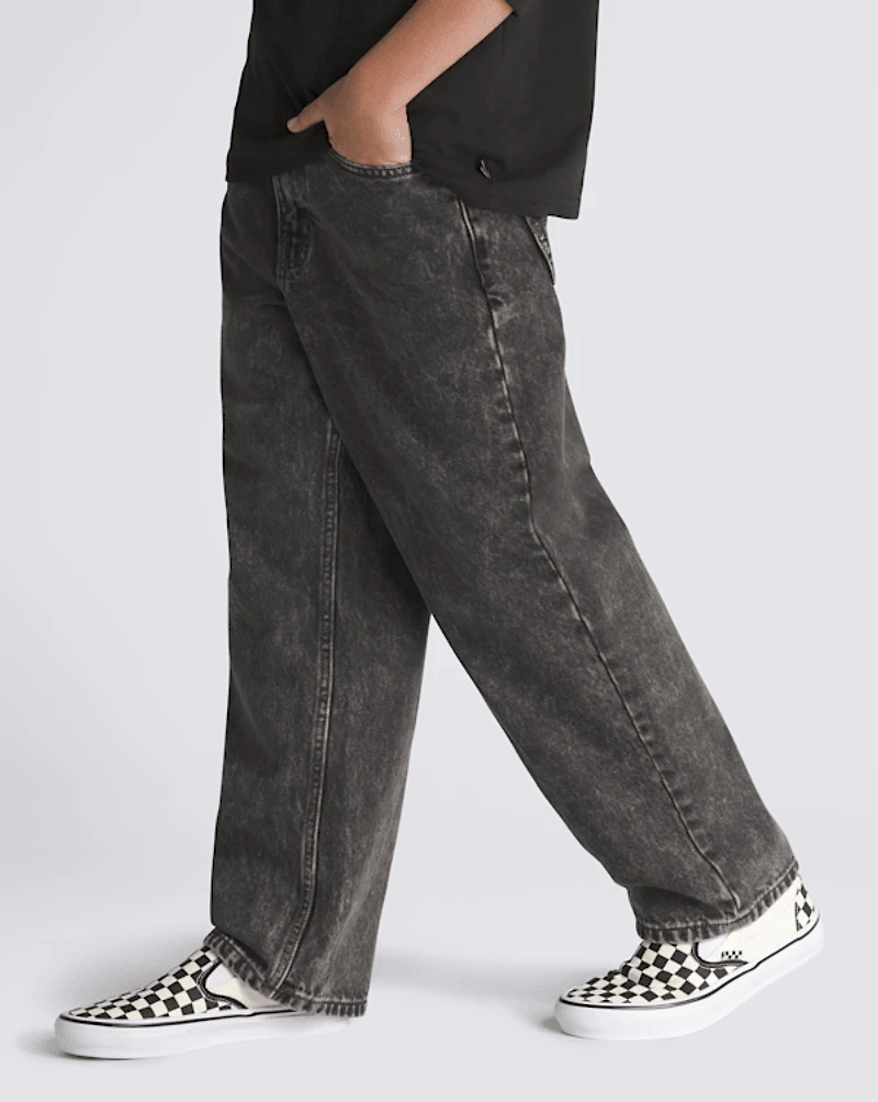 Kids Check-5 Baggy Denim Pants