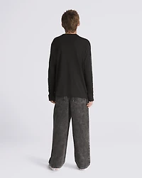 Kids Check-5 Baggy Denim Pants