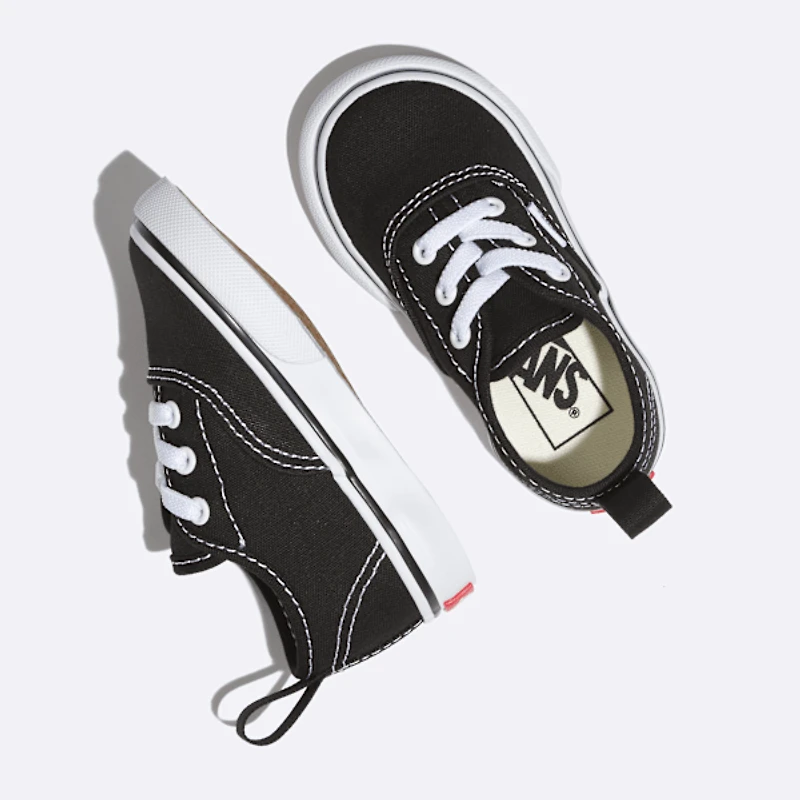 Toddler Authentic Elastic Lace Shoe