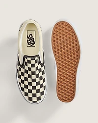 Classic Slip-On Platform Checkerboard Shoe