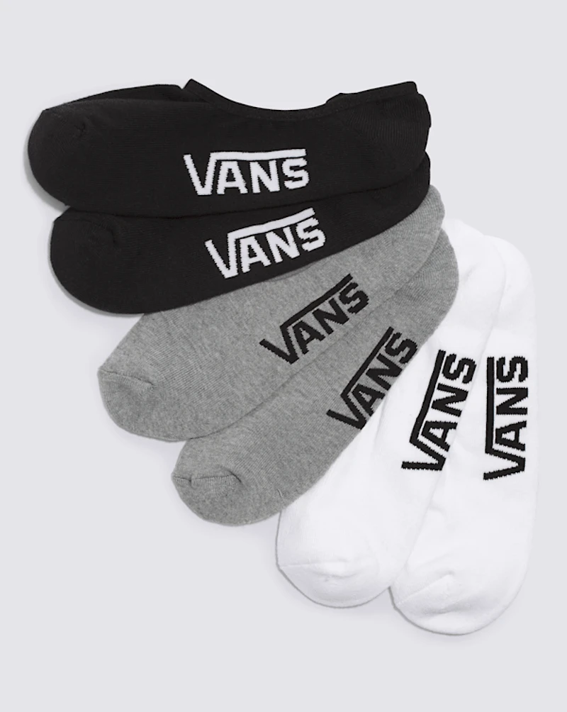 Classic Super No Show Socks 3-Pack