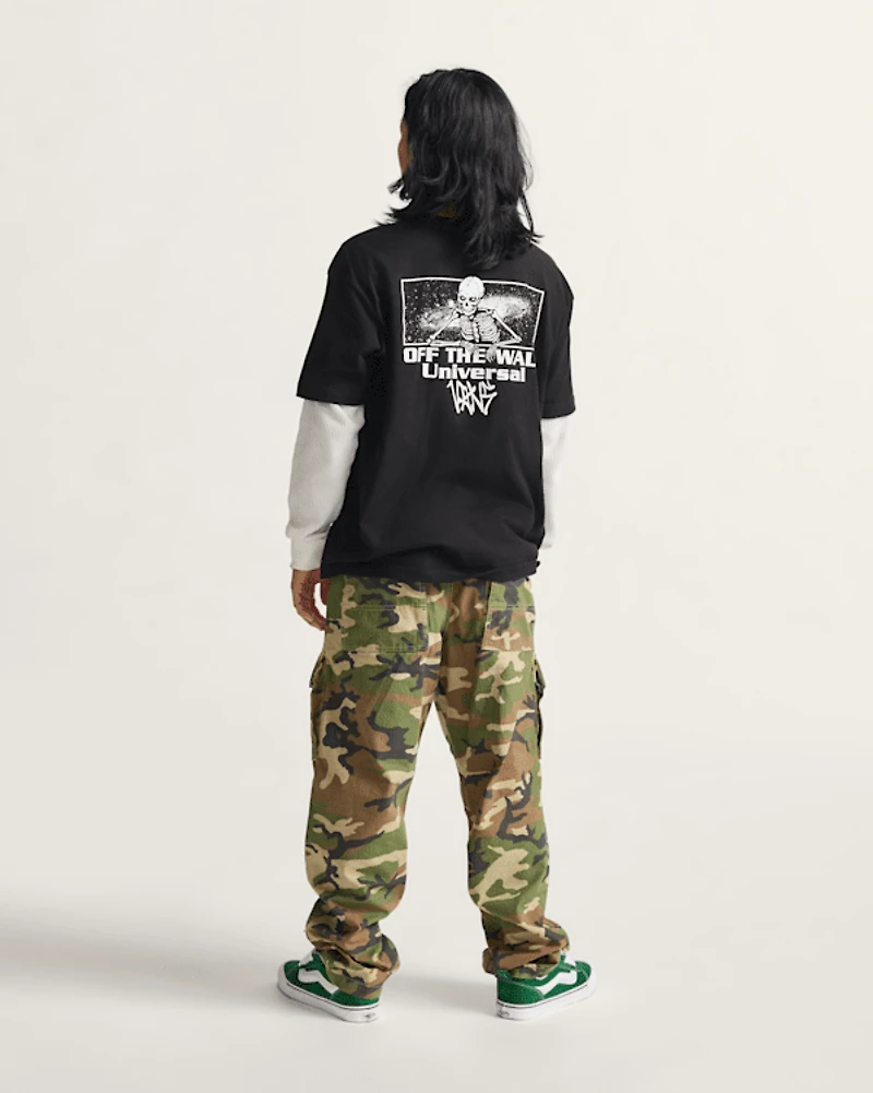 Fatigue Cargo Loose Tapered Ripstop Pants