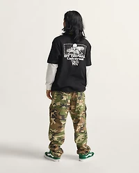 Fatigue Cargo Loose Tapered Ripstop Pants