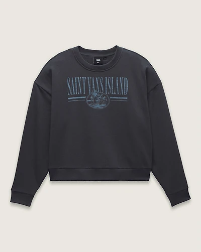 Retro Isle Graphic Crew Sweatshirt