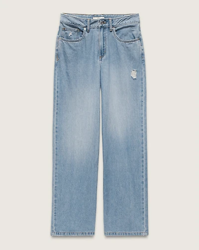 Sirelle 5 Pocket Denim Puddle Pants