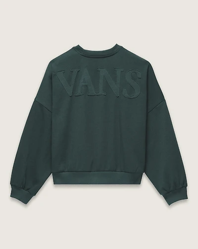 Stitched Up Loose Crew Sweatshirt