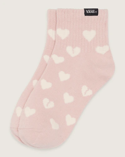 Hearted Half Crew Socks