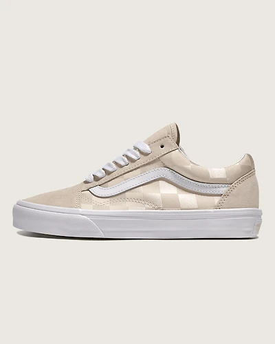 Old Skool Checkerboard Satin Shoe