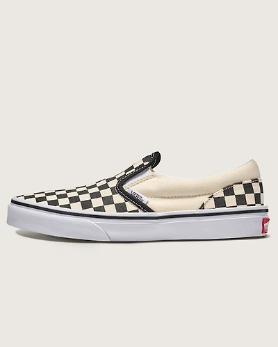 Big Kids Classic Slip-On Checkerboard Shoe