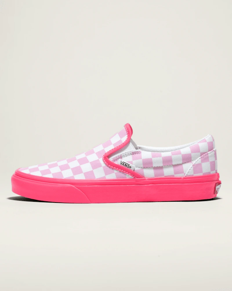 Customs Classic Slip-On Checkerboard Shoe